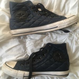 Quilted High Tops Converse